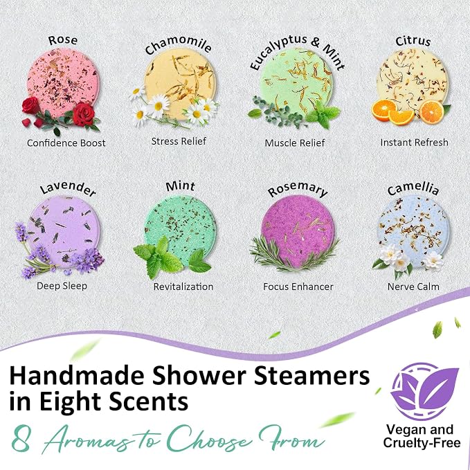 Shower Steamers Aromatherapy Birthday Gifts - Image 6