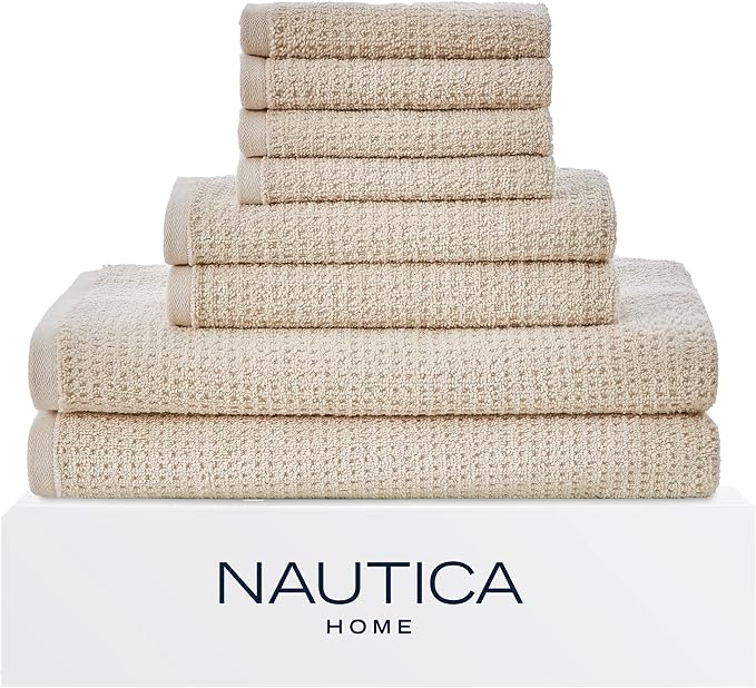 Nautica - Bath Towels, 100% Soft & Absorbent Cotton by Nautica