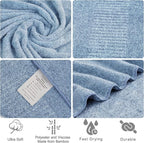SEISSO Bath Towels, Extra Absorbent & Quick Drying Towels - Image 2