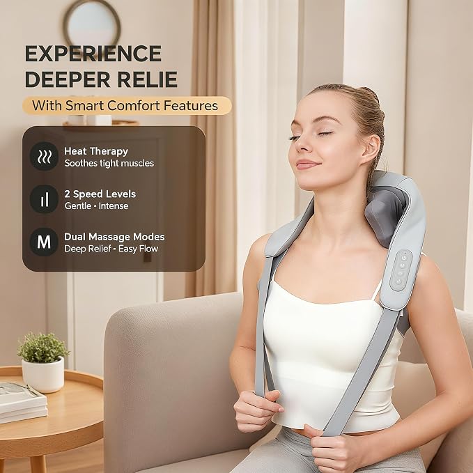 Shiatsu Neck and Shoulder Massager - Image 4
