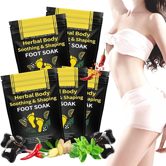 25PCS Herbal Body Detox Foot Soak Beads, Detox & Shaping Cleansing by Unknown