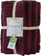 SKL Home CloudSoft 100% Cotton Luxury 6-Piece Towel Set, 600 GSM, Ultra Plush & - Image 5