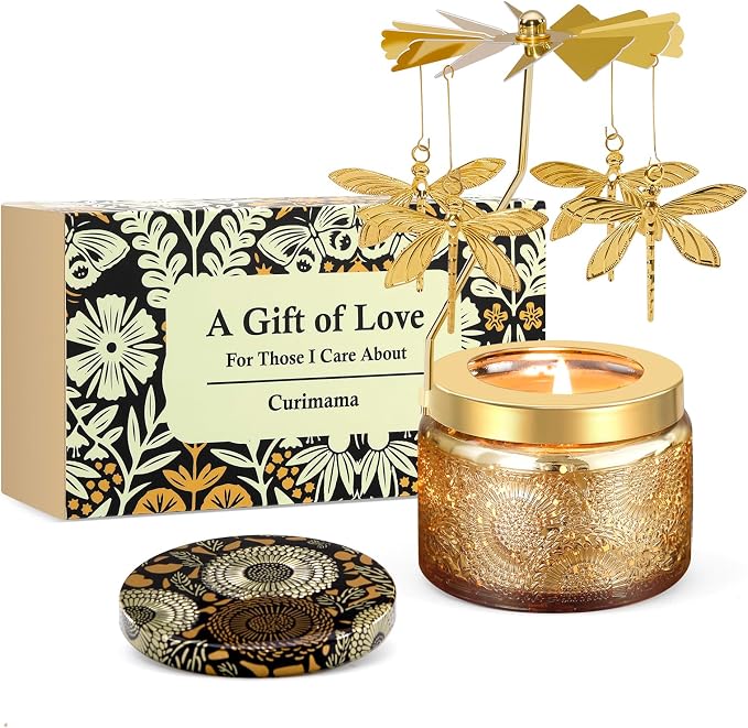 Mothers Day Gifts for Mom, Funny Birthday Gifts for Women, Dragonfly Candle by Curimama