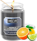 Candle-lite Scented Candles, Moonlight Starry Night, 18 oz Jar, Proudly Poured by Candle-liteCompany