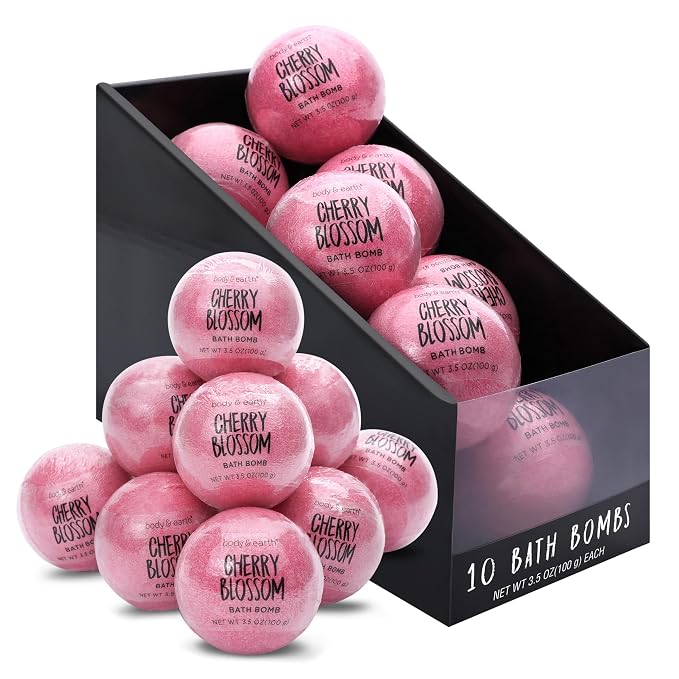 Body & Earth Bath Bombs Gift Set by BODYEARTH