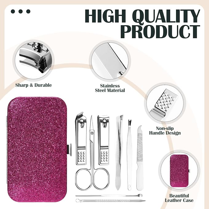 30 Sets Bulk Gifts for Women Manicure Set Bulk Professional Nail Care Kit Nail - Image 3