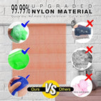 3 Pieces African Bath Sponge African Net Long Net Bath Sponge Exfoliating - Image 2