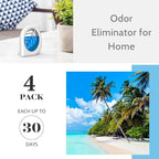 Air Deodorizer, 4 Pack, Ocean Scent, Odor Eliminator - Image 3