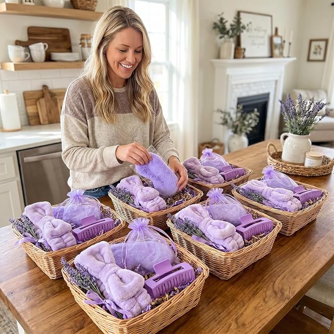 48 Pcs Spa Party Supplies Sleepover Essentials Gift - Image 5