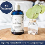 Unscented Massage Oil for Massage Therapy – 100% Natural Body Oil - Image 6