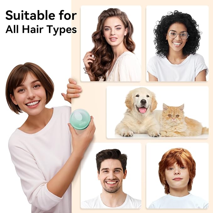 HEETA Scalp Massager Hair Growth, Soft Silicone Scalp Scrubber Shampoo Brush - Image 5