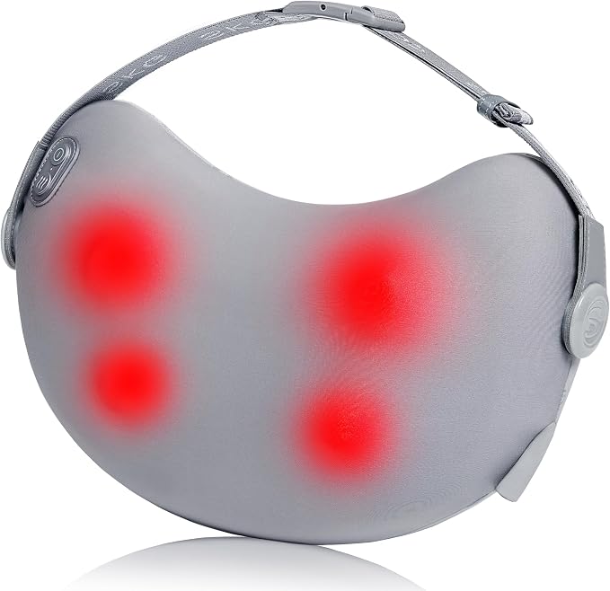 SKG Shiatsu Back Massager for Pain Relief Deep Tissue by SKG
