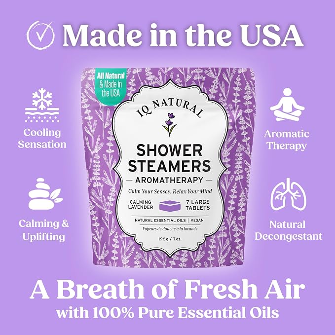 Lavender Shower Steamers Aromatherapy - Image 2