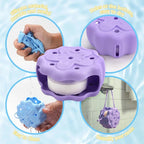 Purple Shower Steamer Tray, Hangable and Reusable Shower Steamer Holder/Hanger - Image 3