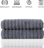 Classic Turkish Towels CTT Premium 2 Pack Bath Towels Set, Made - Image 6
