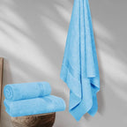 BELZZI Home Ultra Soft 4 Pack Oversized Bath Towel Set 27x54, Cotton Compact - Image 4