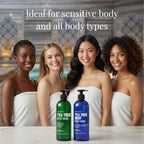 Tea Tree Body Wash with Mint & Shower Gel with Vitamin E - Image 4