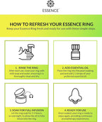 Essence Wearable Aromatherapy Nasal Diffuser – Lemon-Lime Essential Oil Nose - Image 5