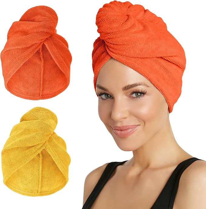 Turbie Twist 2-Pack Microfiber Hair Towel by TurbieTwist