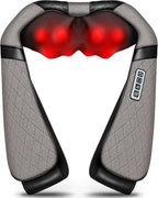 Blue Elf Shiatsu Electric Neck Back Massager Pillow 3D Kneading by Blue+Elf