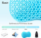Sunlit Bath Jello Gel Bath Pillows, Lumbar Pillow - Image 6