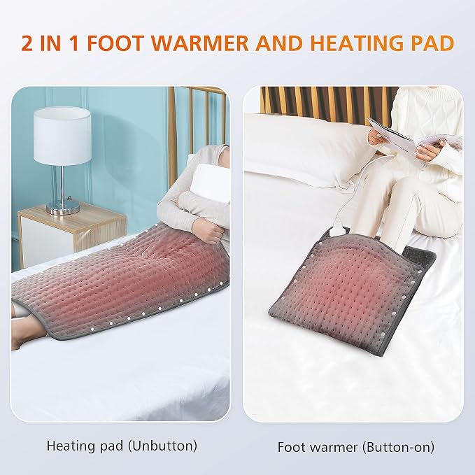 Snailax Heating Pad & Foot Warmer - Image 3