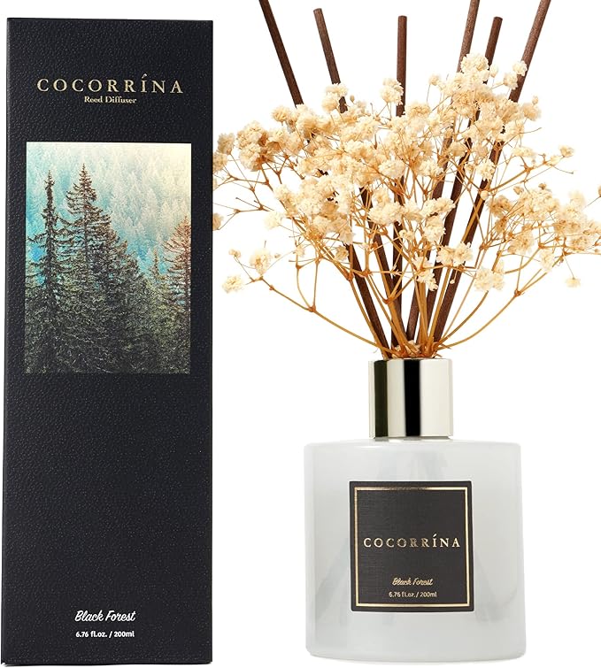 Cocorrína Reed Diffuser Sets, 6.7 fl oz. Black Forest Diffuser - Image 2