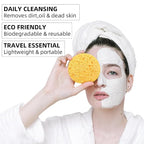 120-Count Compressed Facial Sponges|Kickleen 100% Natural Cellulose Cosmetic - Image 4