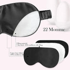 SilkDream 100% Mulberry Silk Sleep Mask Eye Mask - Image 3