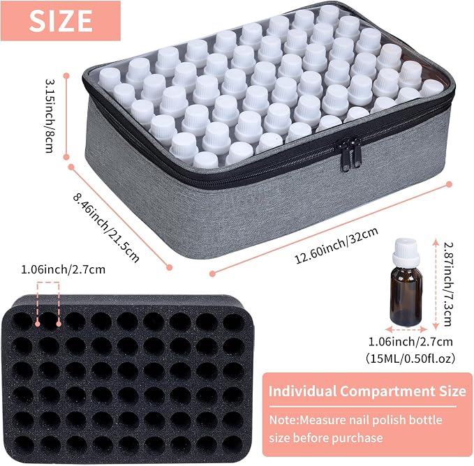 Essential Oils Carrying Case Holds 54 Grids - Image 3