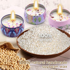 Scented Candles Gift Set for Women 4 Pack Soy Wax Candles - Image 2