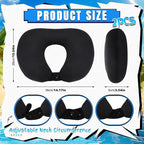 Sieral 2 Pack Neoprene Swim Collar Float, 14.2 x 10.2 x 3.5 Inch Non-Inflatable - Image 2