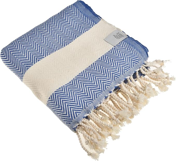 Beach Towel | Cotton Beach Towels, Sand Free, Highly Absorbent, Quick Dry - Image 2