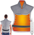 Extra Large Heating Pad for Neck, Back Pain Relief, 3 Heat Settings, 11 ft Long by ZXU