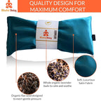 Lavender Eye Pillow | Hot or Cold Weighted Satin Eye Mask perfect - Image 3