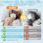 Kids Sleep Mask Eye Cover: 100% Real Natural Pure Silk Eye Mask - Image 5