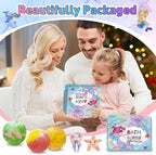 Bath Bombs for Kids with Surprise Inside, Shea & Coco Butter Dry Skin Moisturize - Image 7