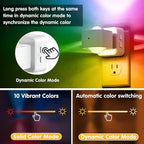 L LOHAS LED Night Light, Color Changing Night Lights Plug into Wall, Rotating - Image 6