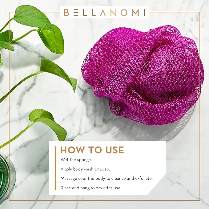 Bellanomi African Exfoliating Net Sponge, Ethically sourced from Nigeria - Image 9