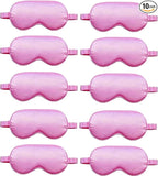 10 Pack Sleep Mask, Silk Eye Mask, by QISEQIRO