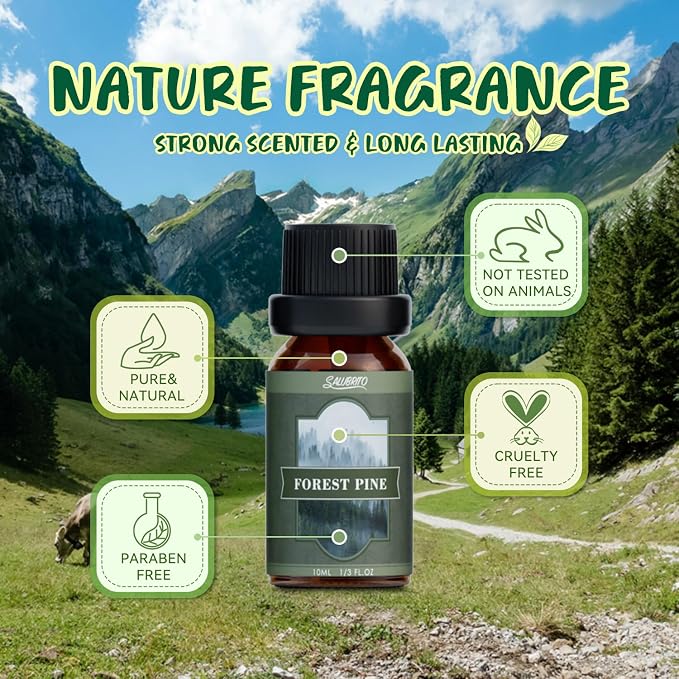 SALUBRITO Nature Fragrance Oils Set, Essential Oils Set - Image 5