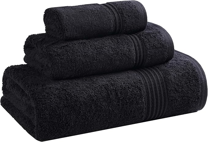 Superior Egyptian Cotton 3-Piece Towel Set, Basic Towels by SUPERIOR