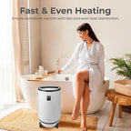 SereneLife Towel Warmer Bucket Style – Portable Blanket Heater - Image 5