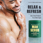 Body Prescriptions Men’s Exfoliating Body Scrub – Ultimate Skin Cleansing Wash - Image 2