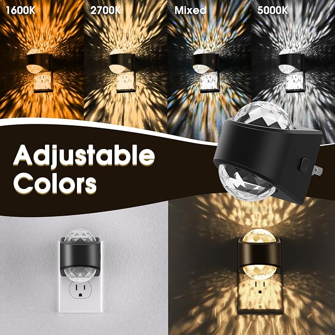 Briignite Night Light Plug into Wall, Color Changing Night Light - Image 6