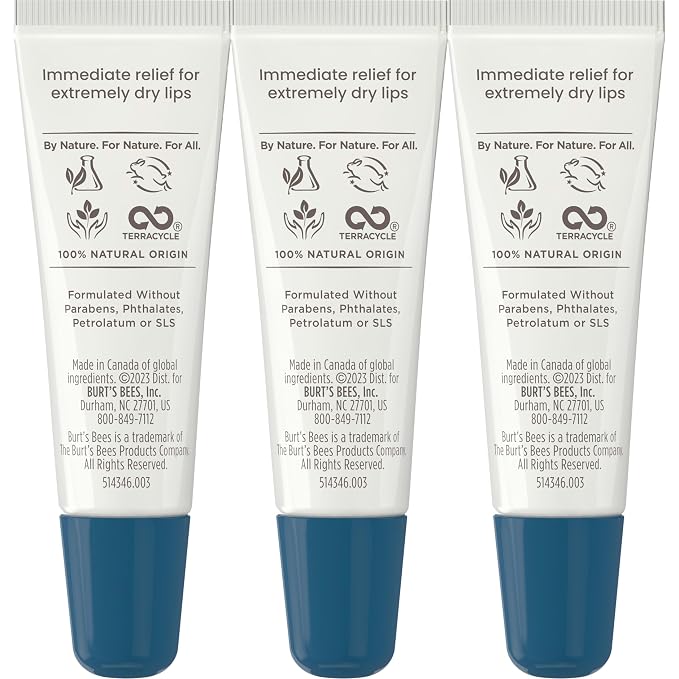 Burt's Bees Rescue Lip Relief for Valentine's Day, Hydrating Lip Balm for dry - Image 11