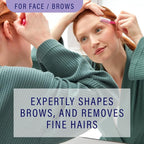 Schick Womens Silk Touch-Up Eyebrow Razor 3 Count - Image 3