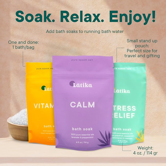 Latika Bath Soaks Set of 3 – Epson Salts - Image 5