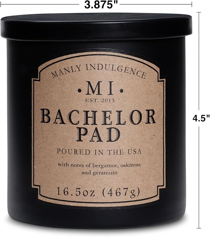 Manly Indulgence Bachelor Pad Scented Candles - Image 4