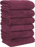MOONQUEEN 6 Pack Premium Hand Towels by MOONQUEEN
